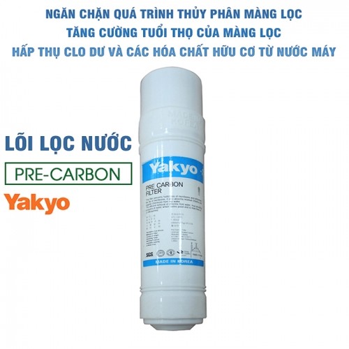 Lõi lọc nước số 2 Pre-Carbon Yakyo chính hãng